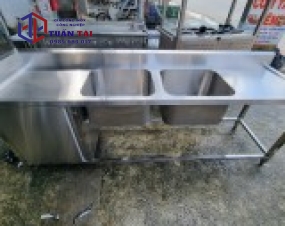 Bồn rửa 2 hộc inox 