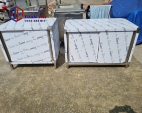 Tủ Inox Cửa Lùa 2 Ngăn