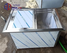 Thùng đựng đá bằng inox 