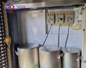 NỒI INOX  NẤU PHỞ CHÁO BẰNG ĐIỆN 120L, 100L, 80L