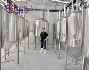 BỒN LÊN MEN BIA  1000L INOX 304