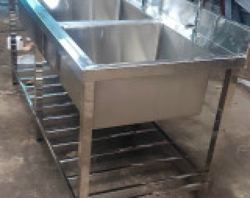  BỒN INOX 2 HỘC CÔNG NGHIỆP 