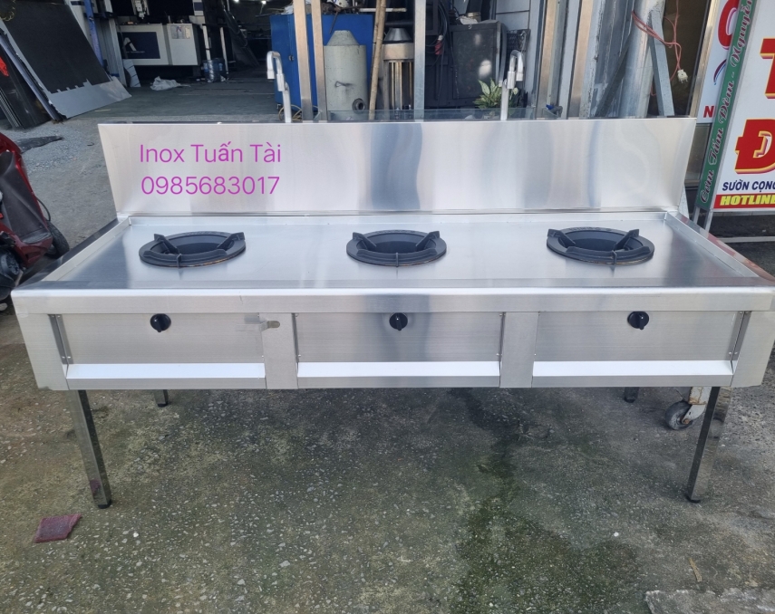 BẾP Á 3 HỌNG KIỀNG TÔ