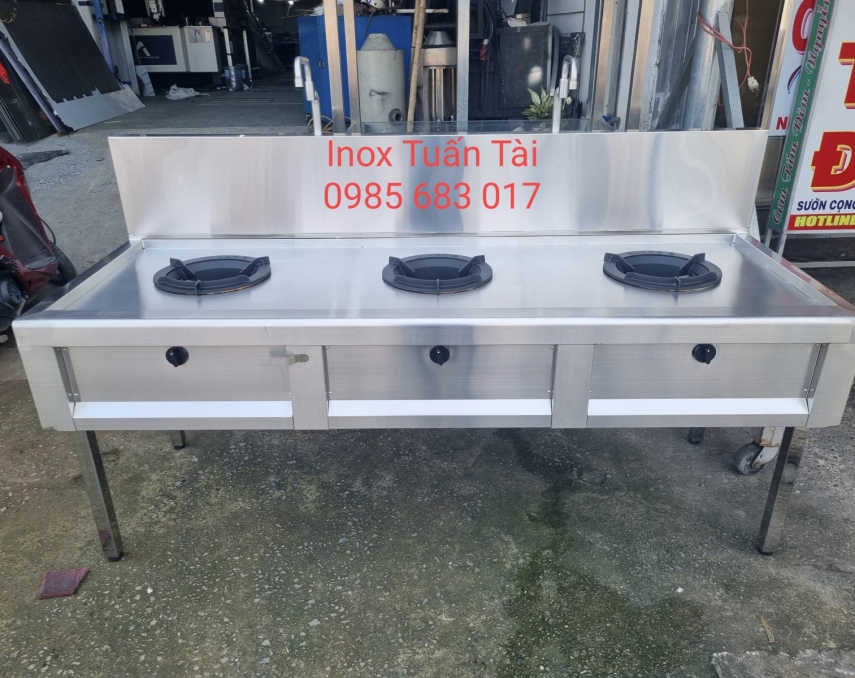 BẾP Á 3 HỌNG KIỀNG TÔ