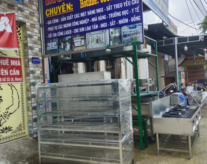 BẾP Á 3 HỌNG KIỀNG BÁNH Ú CÔNG NGHIỆP 