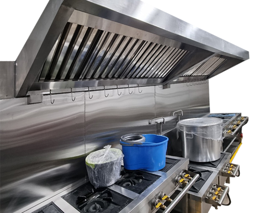 Hệ Thống Chụp Hút Mùi Phục Vụ Nhà Hàng-Bếp Ăn Công Nghiệp
