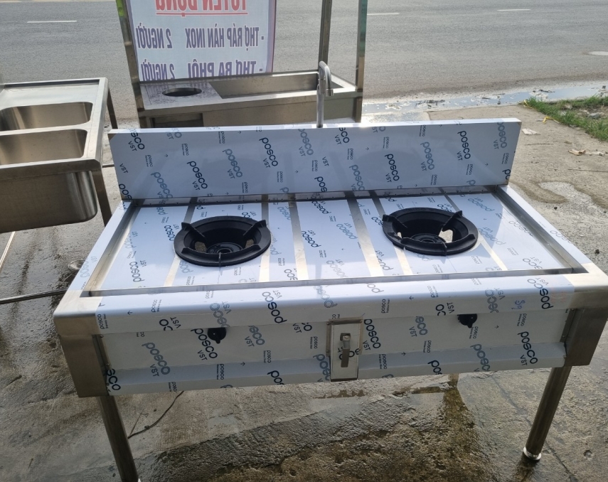 Bếp gas inox