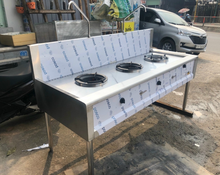 Bếp gas inox
