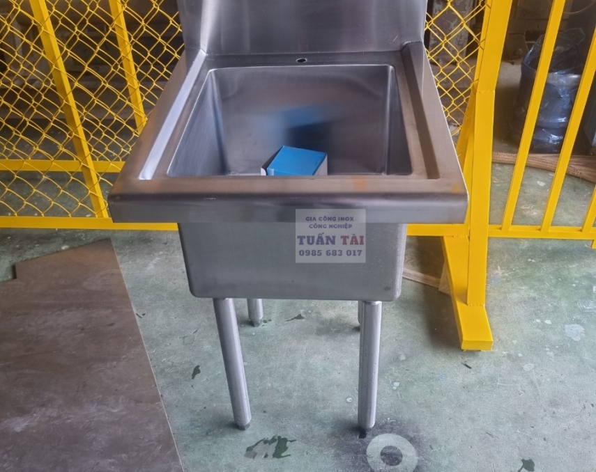 BỒN INOX 1 HỘC INOX TUẤN TÀI 