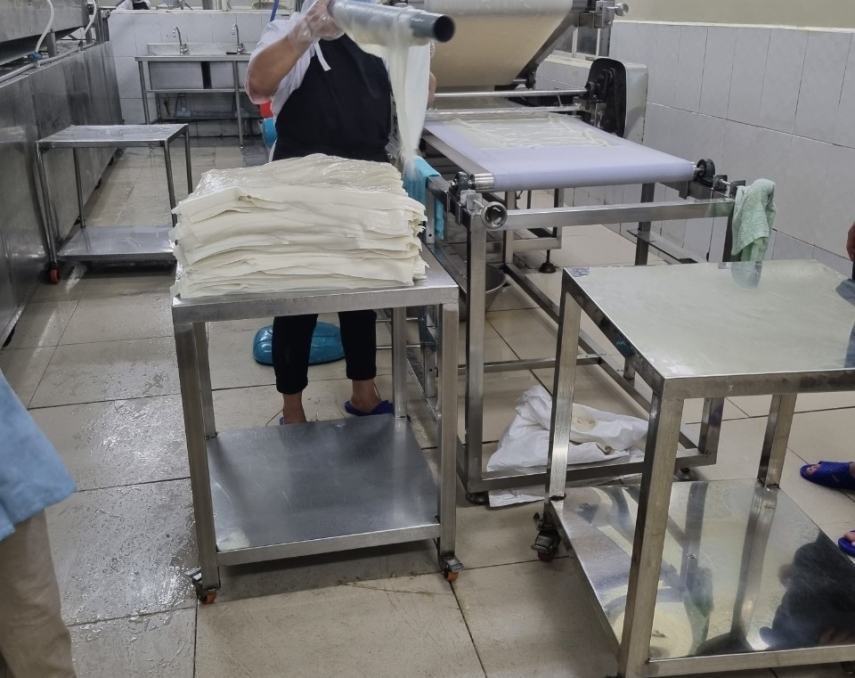 Dây Chuyền Sản Xuất Phở Inox Công Nghiệp