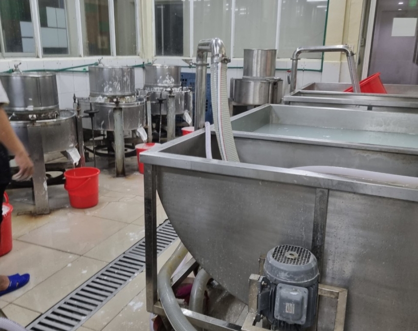 Dây Chuyền Sản Xuất Phở Inox Công Nghiệp