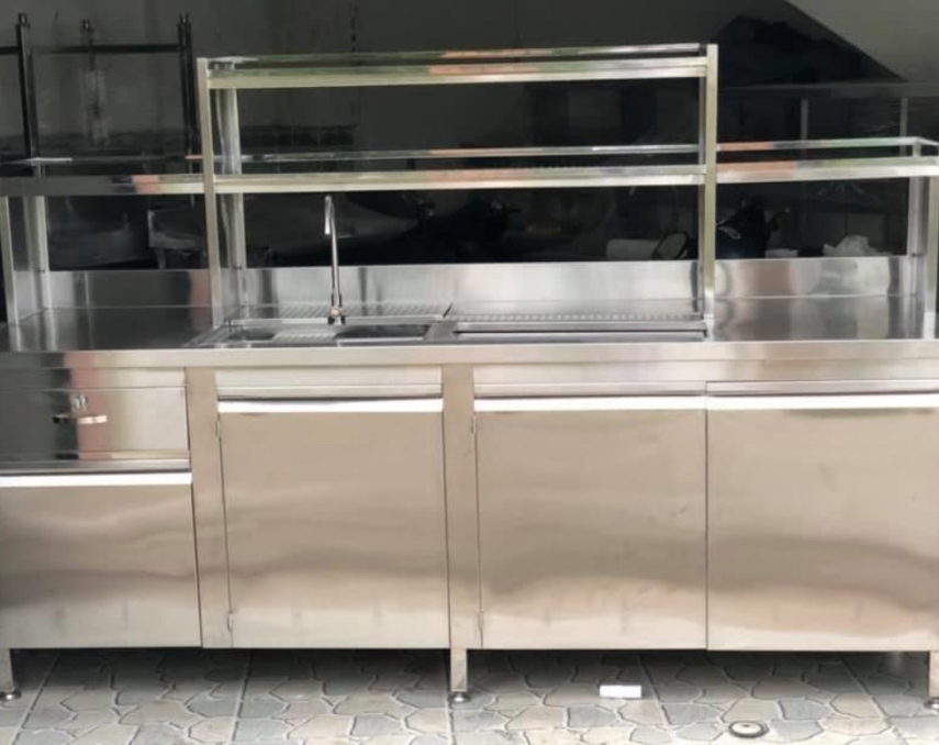 GIA CÔNG QUẦY INOX 304 