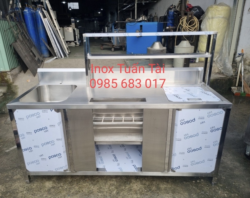  Quầy pha chế - Quầy bar inox ở bình dương