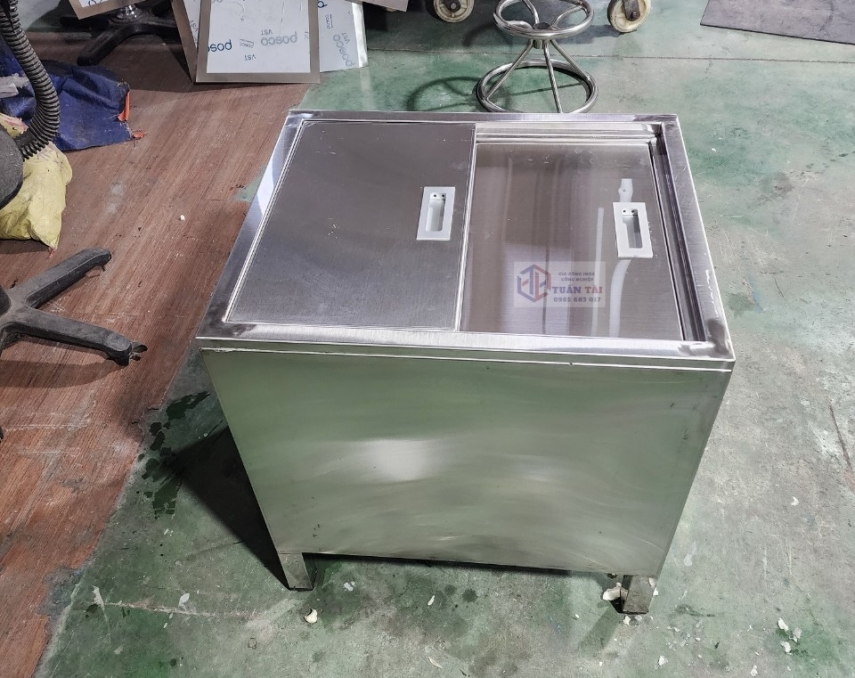 THÙNG ĐÁ INOX , QUẦY BAR INOX, TỦ CHỨA ĐÁ 