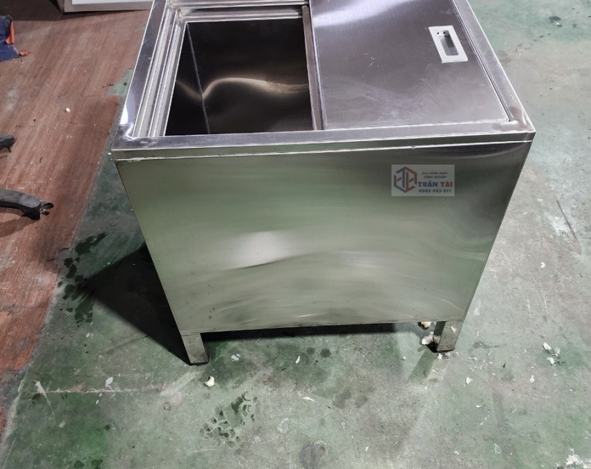 THÙNG ĐÁ INOX , QUẦY BAR INOX, TỦ CHỨA ĐÁ 
