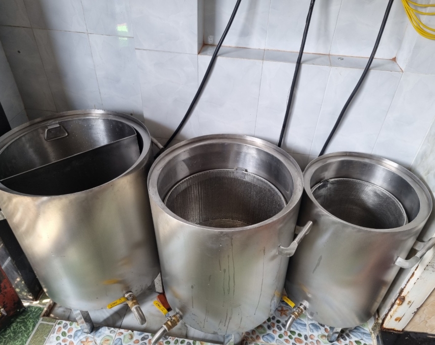 NỒI INOX  NẤU PHỞ CHÁO BẰNG ĐIỆN 120L, 100L, 80L