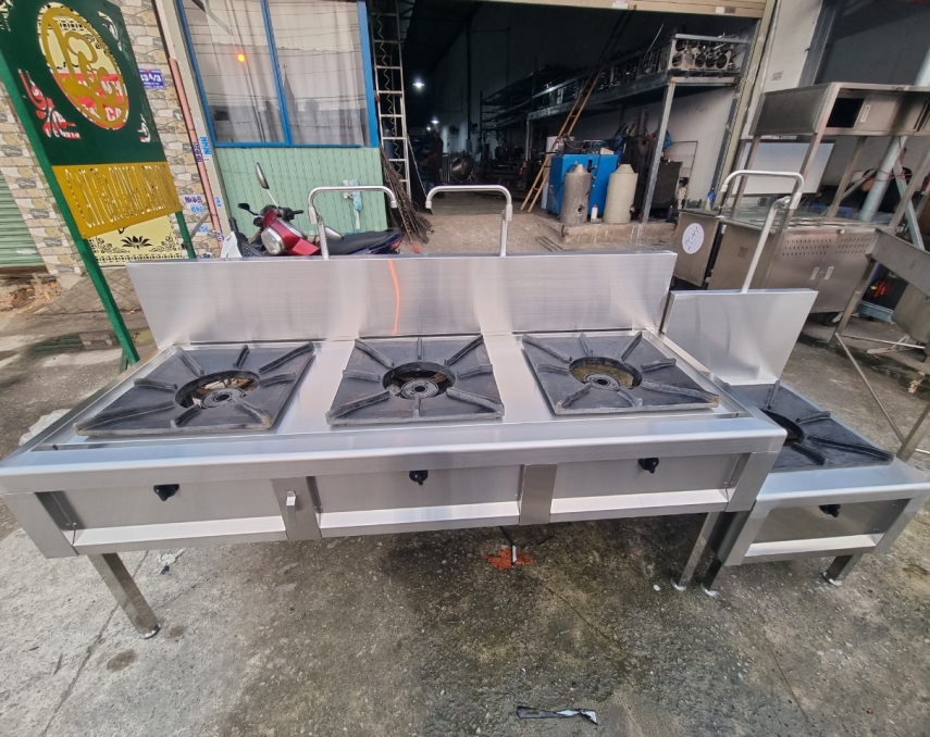 Bếp 3 Họng Kiềng Gang 